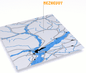 3d view of Mezhevoy