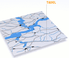 3d view of Tavel\