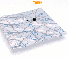 3d view of Ţāmeh