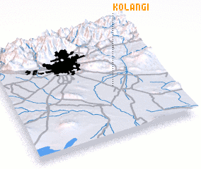 3d view of Kolangī
