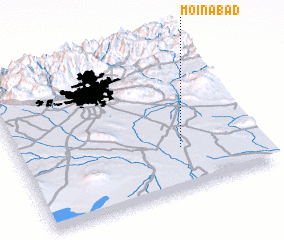 3d view of Mo‘īnābād