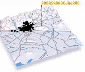 3d view of ‘Abbāsābād-e Jājrūd