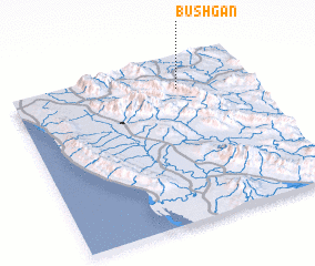 3d view of Būshgān