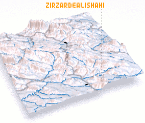 3d view of Zīr Zard-e ‘Alīshāhī