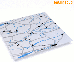 3d view of Dalmatovo