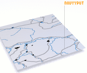 3d view of Novyy Put\