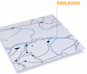 3d view of Nikolayevo