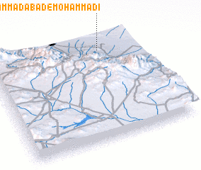 3d view of Moḩammadābād-e Moḩammadī