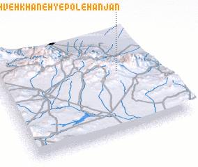 3d view of Qahveh Khāneh-ye Pol-e Hanjan