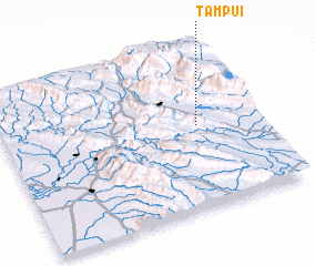 3d view of Tampū\