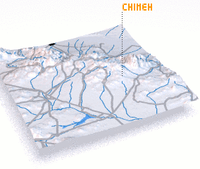 3d view of Chīmeh