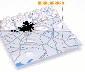 3d view of Khanjarābād