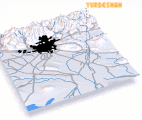 3d view of Yūrdeshāh