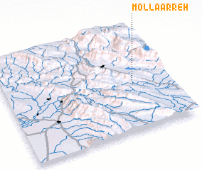 3d view of Mollā Arreh