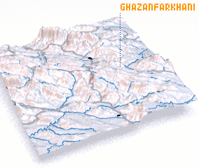 3d view of Ghaẕanfarkhānī