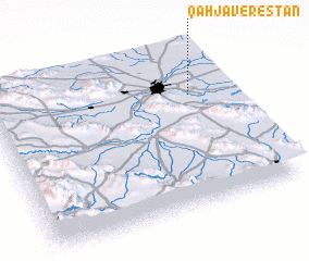 3d view of Qahjāverestān