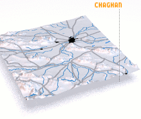 3d view of Chaghān