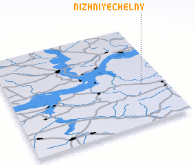 3d view of Nizhniye Chelny