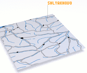 3d view of Shlyakhovo