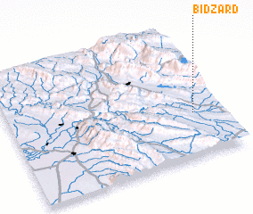 3d view of Bīd Zard