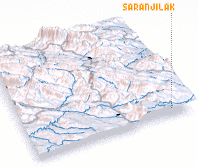 3d view of Sar Anjīlak