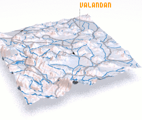 3d view of Valandān