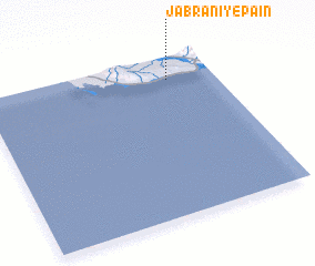 3d view of Jabrānī-ye Pā\