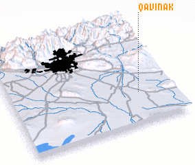 3d view of Qavīnak