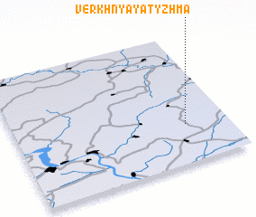 3d view of Verkhnyaya Tyzhma