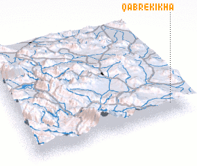 3d view of Qabr-e Kīkhā