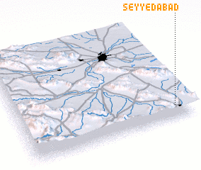 3d view of Seyyedābād