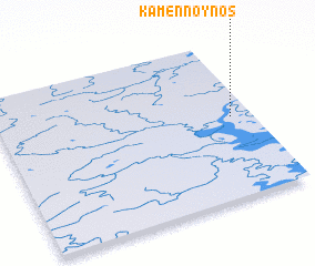 3d view of Kamennoy Nos