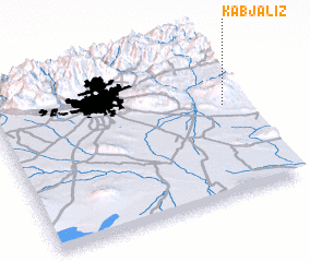 3d view of Kāb Jālīz