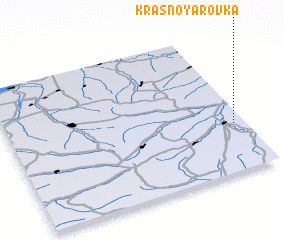 3d view of Krasnoyarovka