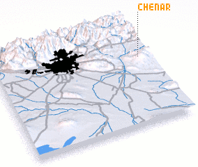 3d view of Chenār