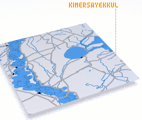 3d view of Kimer-Sayek-Kulʼ