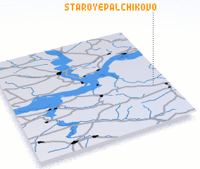 3d view of Staroye Pal\
