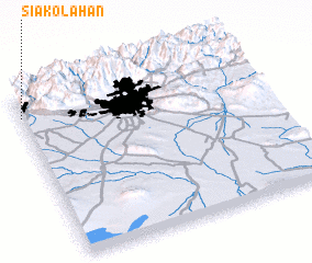 3d view of Sīākolāhān