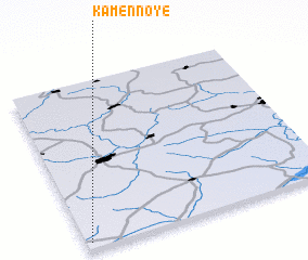 3d view of Kamennoye