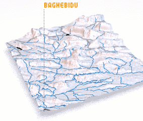 3d view of Bāgh-e Bīdū