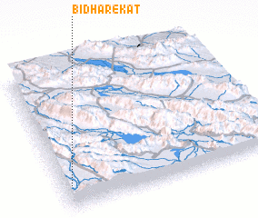 3d view of Bīd Ḥarekat