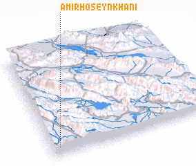 3d view of Amīr Ḩoseyn Khānī