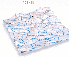 3d view of Poshtū