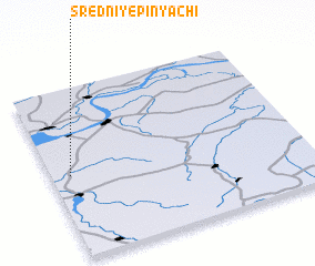 3d view of Sredniye Pinyachi