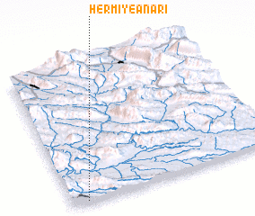 3d view of Ḩermī-ye Anārī