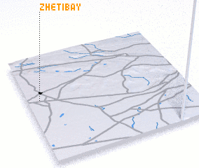 3d view of Zhetibay