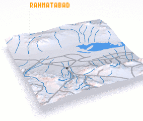 3d view of Raḩmatābād