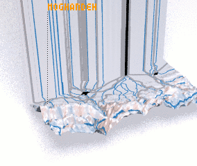 3d view of Moghān Deh