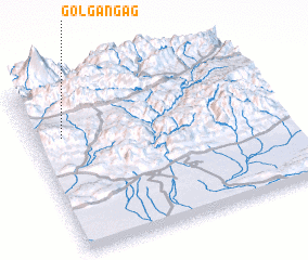 3d view of Gol Gangag