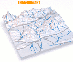 3d view of Berneh Hasht